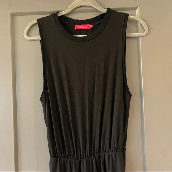 N: Philanthropy (apparel with purpose) black wrap dress size small - Picture 6 of 10